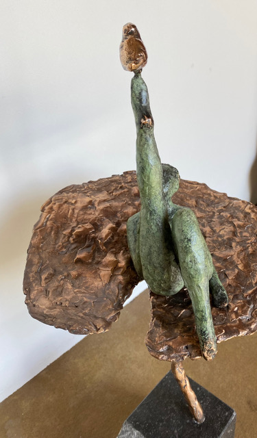 De Zonnebaadster brons Suan Broekhuijsen