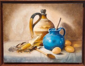 Aardewerk met mais Lydia de Rooij