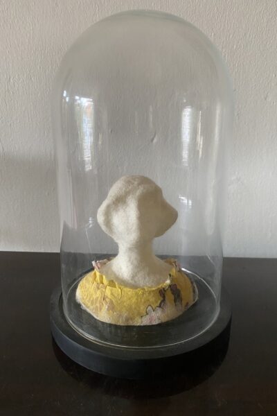 "Dame Serenade"- merinowol - 25x22 cm - Elsie Le Coq