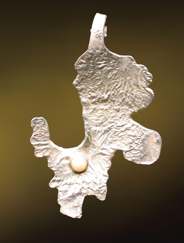 "Sierraad met steen"- zilver - José Noé